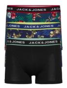 Jacflower Trunks 3 Pack.noos Boksershorts Black Jack & J S