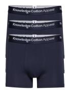 3-Pack Underwear - Gots/Vegan Boksershorts Blue Knowledge Cotton Appar...