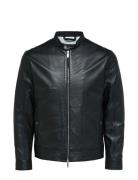Slharchive Classic Leather Jkt Noos Skinnjakke Skinnjakke Black Select...