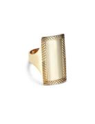 Impression Armour Ring Ring Smykker Gold Jane Koenig