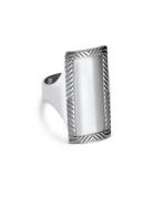 Impression Armour Ring Ring Smykker Silver Jane Koenig