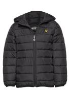 Puffa Jacket Fôret Jakke Black Lyle & Scott Junior