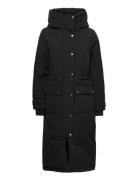 Objkatie Long Coat Fôret Kåpe Black Object