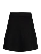 Octavia Knit Skirt Kort Skjørt Black Second Female