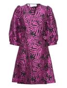 Slflotte-Siv 3/4 Short Dress Ex Kort Kjole Multi/patterned Selected Fe...