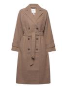 Objkeily L/S Coat Noos Outerwear Coats Winter Coats Brown Object
