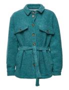 Koi Shirt Jacket Ulljakke Jakke Green Noella