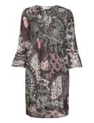 Christel Dress Kort Kjole Multi/patterned ODD MOLLY