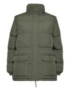 Emilia Puffer Jacket Fôret Jakke Green Noella