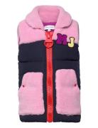 Puffer Jacket Sleeveless Fôret Vest Pink Little Marc Jacobs