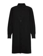 Rinoa Shirt Dress Kort Kjole Black Minus