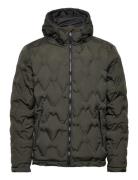 Puffy Jacket Fôret Jakke Green Clean Cut Copenhagen