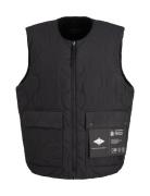 Reversible Teddy Vest Vest Black Tom Tailor