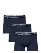 3-Pack Underwear - Gots/Vegan Boksershorts Navy Knowledge Cotton Appar...