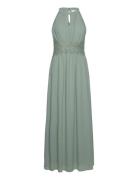 Vimilina Halterneck Maxi Dress - Noos Maxikjole Festkjole Green Vila