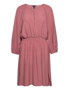 D1. Boatneck Dress Kort Kjole Pink GANT