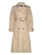 Mac Drop Trench Coat Kåpe Beige French Connection