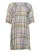 Luretta Short Dress 2 Kort Kjole Multi/patterned Minus