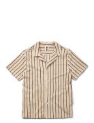 Naram Shirt Pyjamas Beige Bongusta