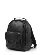 Backpack Mini™ - Black Leather Accessories Bags Backpacks Black Elodie...