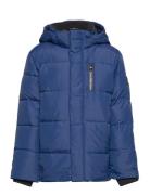 Essential Puffer Jacket Fôret Jakke Blue Calvin Klein