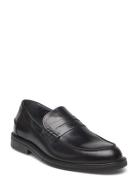 Loafer Mokasiner Lave Sko Black ANGULUS