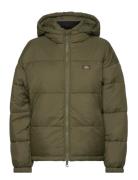 Alatna Over D Puffer Fôret Jakke Green Dickies