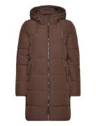 Onldolly Long Puffer Coat Otw Fôret Kåpe Brown ONLY