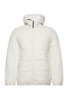 Puffer Jacket W?.Hood Fôret Jakke White Lindbergh