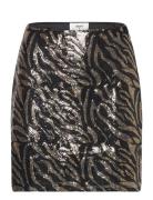 Objpernille Lisa Mini Skirt 130 Div Kort Skjørt Black Object
