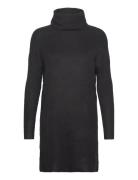 Onljana L/S Cowlnck Dress Wool Knt Noos Kort Kjole Black ONLY