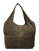 Suede Dalliea Bag Bags Totes Green Becksöndergaard