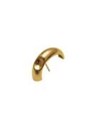 Fat Lobe Accessories Jewellery Earrings Hoops Gold Blue Billie