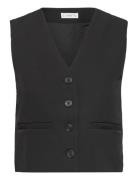 Suit Waistcoat With Buttons Vest Black Mango