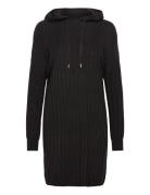 Onltessa Carey L/S Hood Dress Nca Knt Kort Kjole Black ONLY