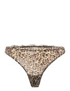 Mesh Thong Stringtruse Undertøy Gold Understatement Underwear