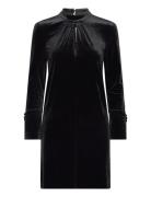 D6Sloane Velvet Dress Kort Kjole Black Dante6