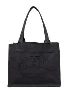 Easy Shopper Bags Totes Black Ganni