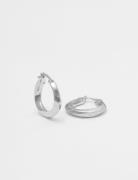 Small Swirl Hoops Accessories Jewellery Earrings Hoops Silver Blue Bil...