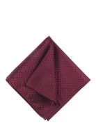 Silk Pocket Square Lommetørkle Burgundy Portia 1924