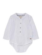 Body Ls Y/D Bodies Long-sleeved White Minymo