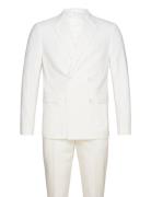 Plain Db Mens Suit - Normal Lenght Dress White Lindbergh