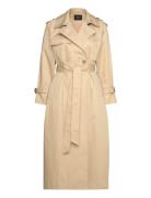 Trenchcoat Luna Trench Coat Kåpe Beige Lindex