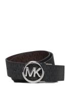 32Mm Rev Mk Logo Bkl Logo To Logo Belte Black Michael Kors Accessories