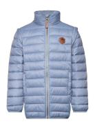 Nylon Puffer 2 In 1 Jacket Fôret Jakke Blue Mikk-line