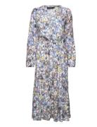Slchrishell Midi Dress Knelang Kjole Multi/patterned Soaked In Luxury