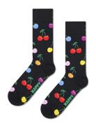 Cherry Sock Lingerie Socks Regular Socks Navy Happy Socks