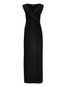 Classic Mj-Gown Maxikjole Festkjole Black Lauren Ralph Lauren