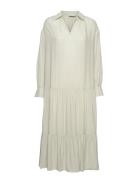 Lnottoline Dress Knelang Kjole White Lounge Nine