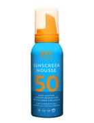 Sunscreen Mousse Spf 50 Face And Body, 100 Ml Solkrem Kropp Nude EVY T...